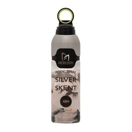 اسپری بدن مردانه مردیت مدل سیلورسنت Silver Skent|اورجینال