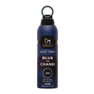 اسپری بدن مردانه مردیت مدل بلو شنل حجم 200 میلی لیتر|Meredith Bleu de Chanel